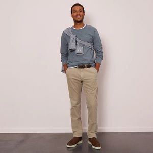 Beige Corduroy Chinos